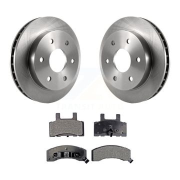 Front Disc Brake Rotor Ceramic Pad Kit For Chevrolet Tahoe GMC Yukon K2500 Suburban K1500 K8T-100096