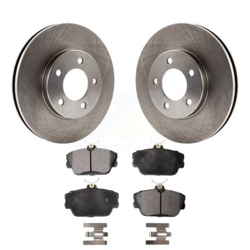 Front Disc Brake Rotors And Ceramic Pads Kit For 1994-1995 Ford Taurus SHO K8T-100101