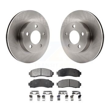 Front Disc Brake Rotors And Ceramic Pads Kit For Ford Ranger Mazda B4000 4WD K8T-100104
