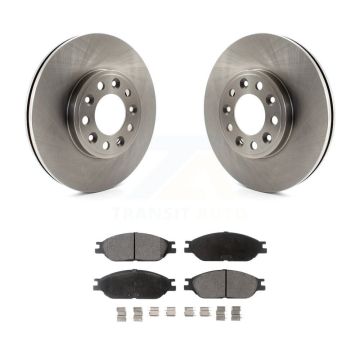 Front Disc Brake Rotors And Ceramic Pads Kit For 1999-2003 Ford Windstar K8T-100115