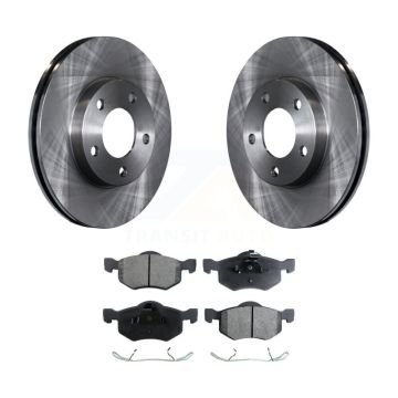 Front Disc Brake Rotors And Ceramic Pad Kit For Ford Escape Mazda Tribute Mercury Mariner K8T-100125