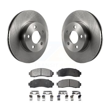 Front Disc Brake Rotors & Ceramic Pad Kit For Ford Ranger Mazda B4000 Explorer Sport Trac K8T-100126