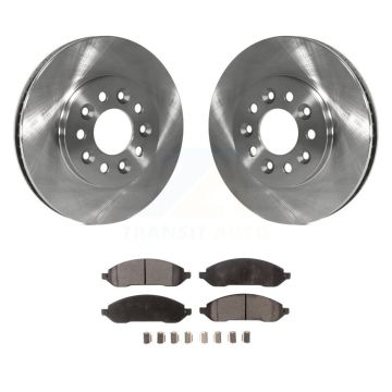 Front Disc Brake Rotors And Ceramic Pads Kit For 2004-2007 Ford Freestar Mercury Monterey K8T-100132