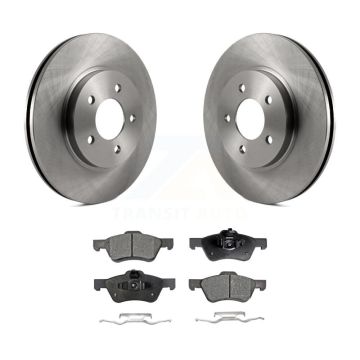 Front Disc Brake Rotors And Ceramic Pad Kit For Ford Escape Mazda Tribute Mercury Mariner K8T-100133