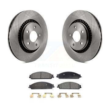Front Brake Rotors Ceramic Pad Kit For Ford Five Hundred Freestyle Taurus X Mercury Sable K8T-100138