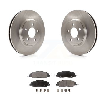 Front Disc Brake Rotors And Ceramic Pads Kit For Ford Mustang K8T-100143