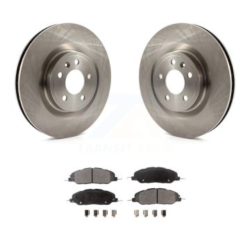 Front Disc Brake Rotors And Ceramic Pads Kit For Ford Mustang K8T-100167