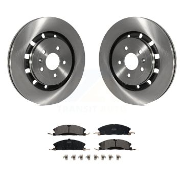 Front Brake Rotors Ceramic Pad Kit For Ford Explorer Flex Taurus Police Interceptor Sedan K8T-100170