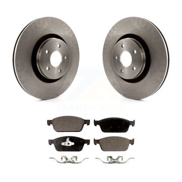 Front Disc Brake Rotors And Ceramic Pads Kit For Ford Focus Lincoln MKC K8T-100177