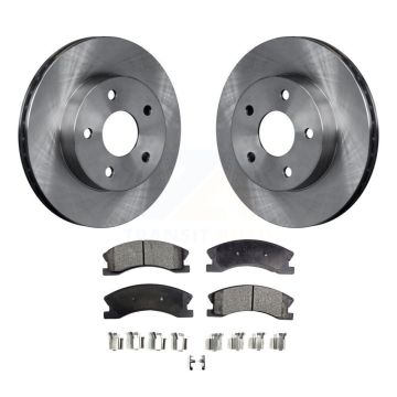Front Disc Brake Rotors And Ceramic Pads Kit For Jeep Grand Cherokee K8T-100197