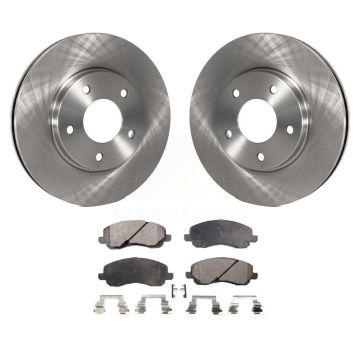 Front Brake Rotor & Ceramic Pad Kit For Chrysler Sebring Mitsubishi Lancer Eclipse Galant K8T-100203