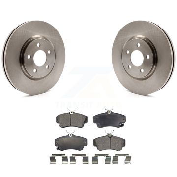 Front Disc Brake Rotors And Ceramic Pads Kit For Chrysler PT Cruiser Dodge Neon K8T-100215