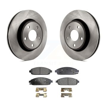Front Disc Brake Rotors And Ceramic Pads Kit For Jeep Grand Cherokee Commander K8T-100223