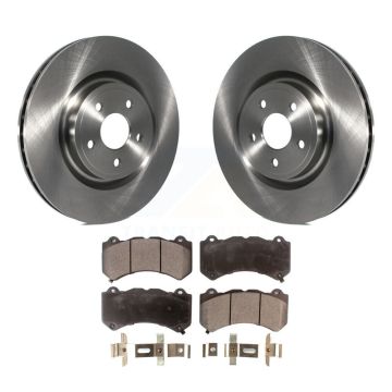 Front Disc Brake Rotors And Ceramic Pads Kit For Jeep Grand Cherokee Dodge Durango K8T-100242