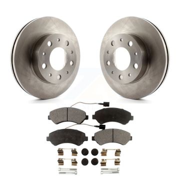 Front Disc Brake Rotors And Ceramic Pads Kit For Ram ProMaster 2500 3500 1500 K8T-100245
