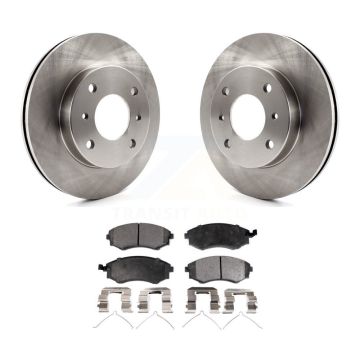 Front Disc Brake Rotors And Ceramic Pads Kit For INFINITI G20 K8T-100258