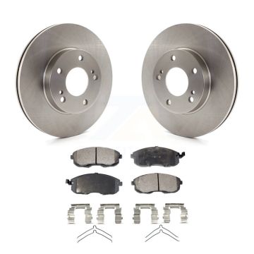 Front Disc Brake Rotors And Ceramic Pads Kit For Nissan Maxima INFINITI I30 K8T-100259
