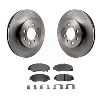 Front Disc Brake Rotors And Ceramic Pads Kit For Honda Civic Acura EL Insight K8T-100261