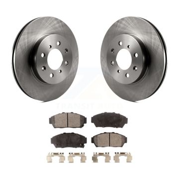Front Disc Brake Rotors And Ceramic Pads Kit For Acura Integra Honda Civic K8T-100262