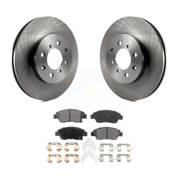 Front Disc Brake Rotors And Ceramic Pads Kit For Honda Fit Civic del Sol K8T-100263