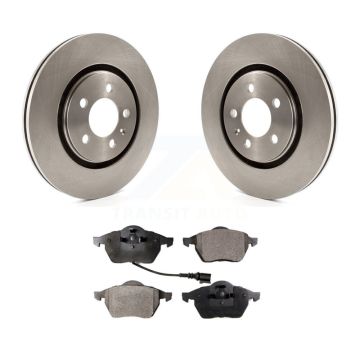 Front Disc Brake Rotors And Ceramic Pads Kit For 1996 Volkswagen Passat 2.8L K8T-100282