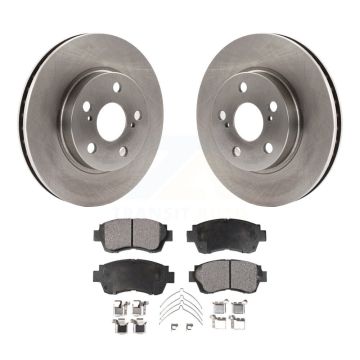 Front Disc Brake Rotors And Ceramic Pads Kit For 1998 Toyota Celica K8T-100293