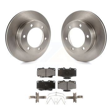 Front Disc Brake Rotors And Ceramic Pads Kit For Toyota 4Runner Tacoma K8T-100298