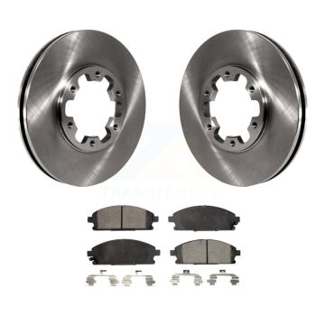 Front Disc Brake Rotors And Ceramic Pads Kit For Nissan Pathfinder INFINITI QX4 K8T-100302