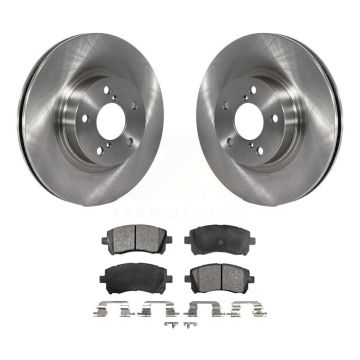 Front Disc Brake Rotors And Ceramic Pads Kit For Subaru Forester Legacy Impreza Outback K8T-100305