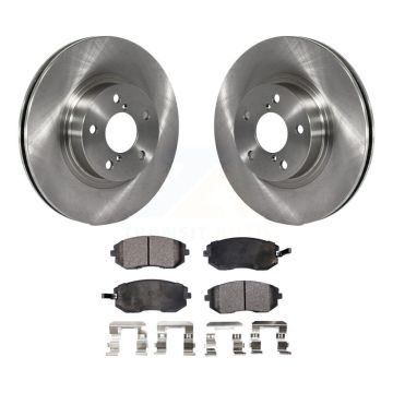 Front Disc Brake Rotors And Ceramic Pads Kit For Subaru Impreza Legacy Saab 9-2X K8T-100306