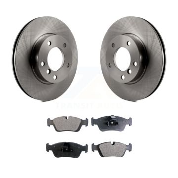 Front Disc Brake Rotor Ceramic Pad Kit For BMW Z3 Z4 320i 328i 323i 325i 318i 323Ci 328is K8T-100321