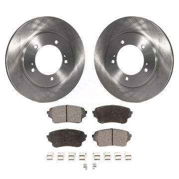 Front Disc Brake Rotors And Ceramic Pads Kit For Suzuki XL-7 Grand Vitara K8T-100340