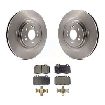 Front Disc Brake Rotors And Ceramic Pads Kit For Mercedes-Benz ML500 ML430 ML55 AMG K8T-100346