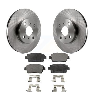 Front Disc Brake Rotors And Ceramic Pads Kit For Toyota Echo MR2 Spyder K8T-100348