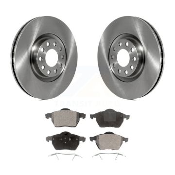 Front Disc Brake Rotors And Ceramic Pads Kit For Audi A6 Quattro S4 K8T-100365