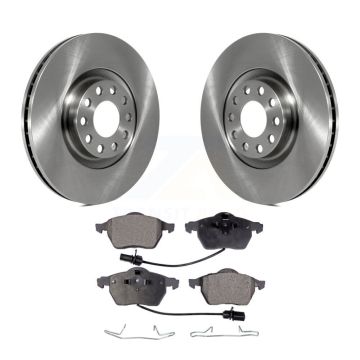 Front Disc Brake Rotors And Ceramic Pads Kit For Audi A6 Quattro S4 K8T-100366