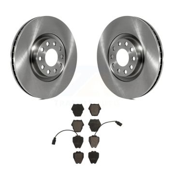 Front Disc Brake Rotors And Ceramic Pads Kit For Audi A4 Quattro S4 A6 S6 K8T-100367