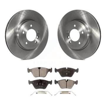 Front Disc Brake Rotors And Ceramic Pads Kit For BMW 330Ci Z4 330i 330xi K8T-100397