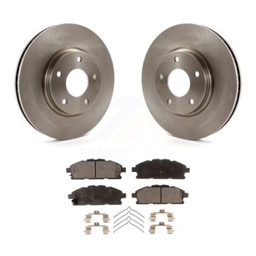 Front Disc Brake Rotors And Ceramic Pads Kit For 2011-2017 Nissan Quest K8T-100402