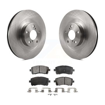 Front Disc Brake Rotors And Ceramic Pads Kit For Subaru Impreza Outback Legacy K8T-100410