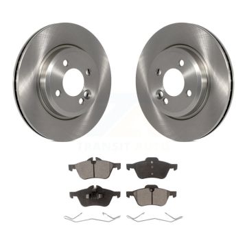 Front Brake Rotor & Ceramic Pad Kit For 02-06 Mini Cooper With 276mm Diameter K8T-100412