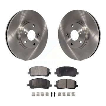 Front Disc Brake Rotors And Ceramic Pads Kit For Toyota Highlander K8T-100413