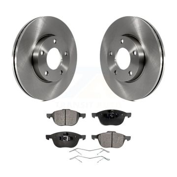 Front Disc Brake Rotors And Ceramic Pads Kit For Mazda 3 Sport K8T-100438