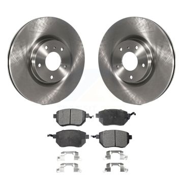 Front Disc Brake Rotors And Ceramic Pads Kit For Nissan Murano Altima Maxima K8T-100442