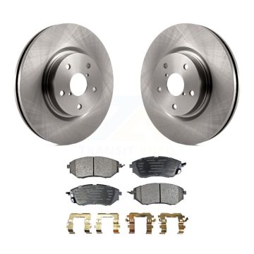 Front Disc Brake Rotors And Ceramic Pads Kit For Subaru Outback WRX Legacy Tribeca B9 K8T-100466