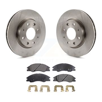 Front Disc Brake Rotors And Ceramic Pads Kit For Kia Spectra Spectra5 K8T-100471
