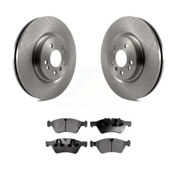 Front Disc Brake Rotor Ceramic Pad Kit For Mercedes-Benz ML350 ML320 R350 ML500 R320 R500 K8T-100478