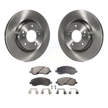 Front Disc Brake Rotors And Ceramic Pads Kit For Mitsubishi Eclipse Galant K8T-100480