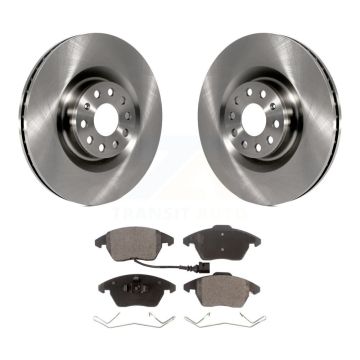 Front Disc Brake Rotors And Ceramic Pads Kit For Volkswagen Golf CC GTI Audi A3 Quattro K8T-100502