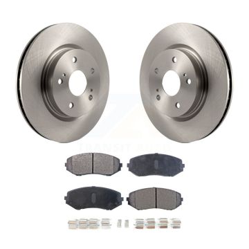Front Disc Brake Rotors And Ceramic Pads Kit For 2006-2013 Suzuki Grand Vitara K8T-100515